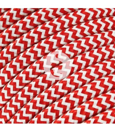 Red Zig Zag Cable
