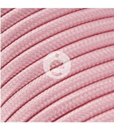 cable rosa claro