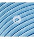 Câble bleu clair
