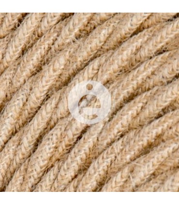 Câble tressé en jute
