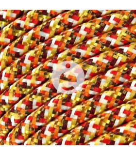 Orange Multicolor Cable