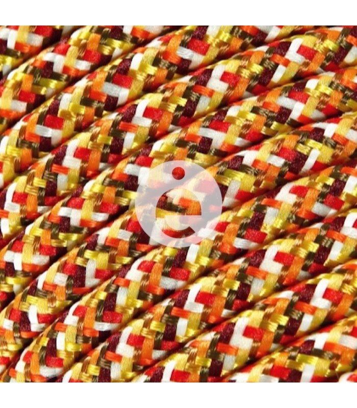 Orange Multicolor Cable