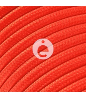 cable flúor naranja