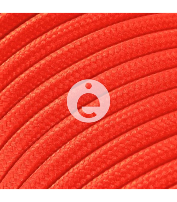 cable flúor naranja