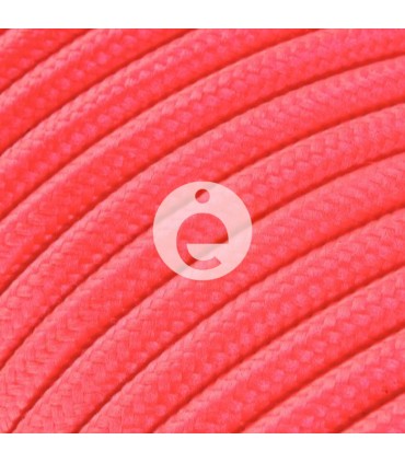 cable flúor rosa