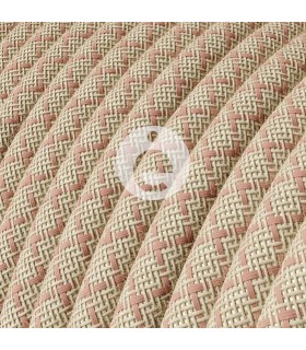 cable rombo mate rosa