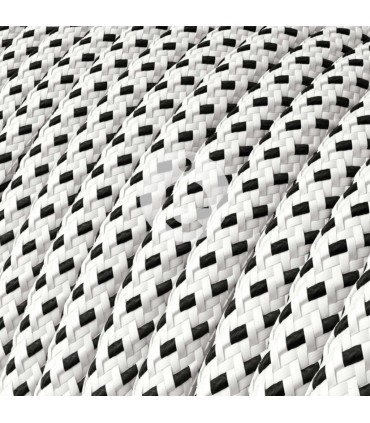 cable sombras chinescas blanco