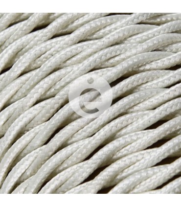 ivory braided cable
