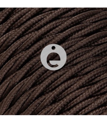 brown braided cable