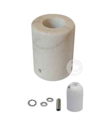 base cylindrique en marbre