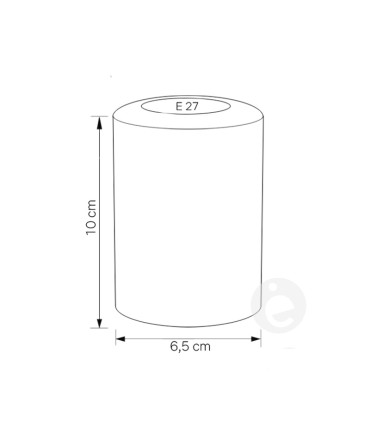 base cilíndrica mármol