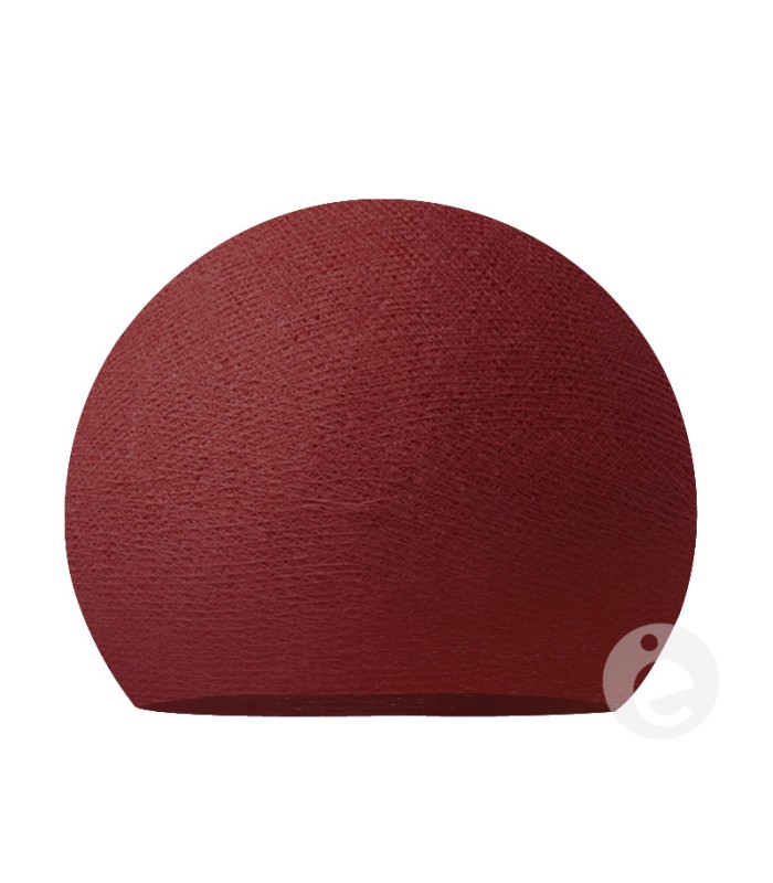 Burgundy dome