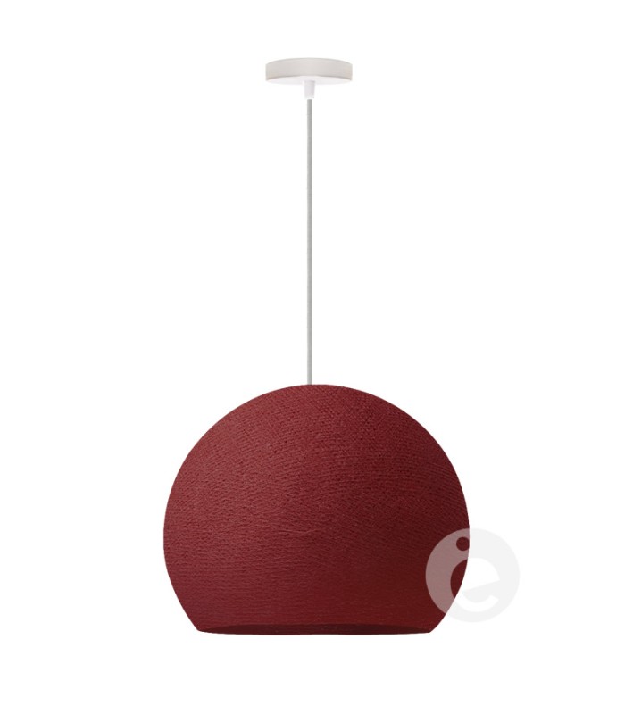 Burgundy dome