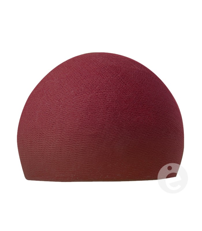 Burgundy dome