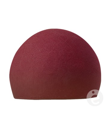 Burgundy dome