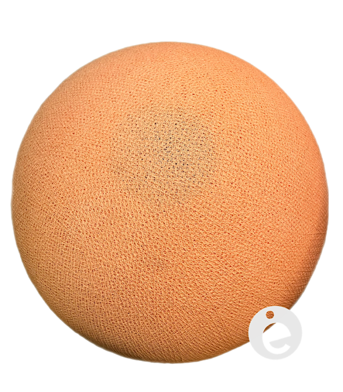 Boule textile orange souple