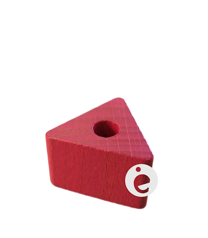 triángulo  madera