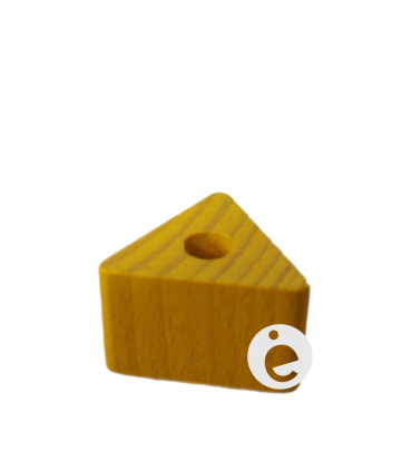 triángulo  madera