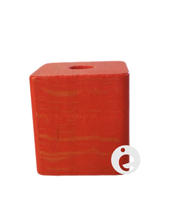 cubo de madera