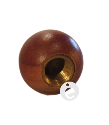 esfera madera rosca