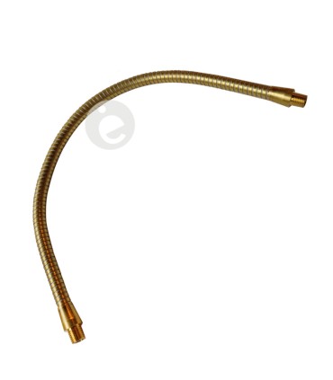 tubo flexible latonado