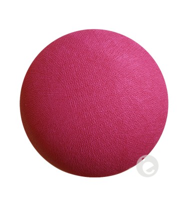 bola textil fucsia