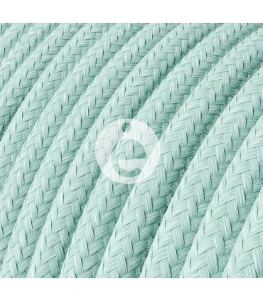 cable menta azulado