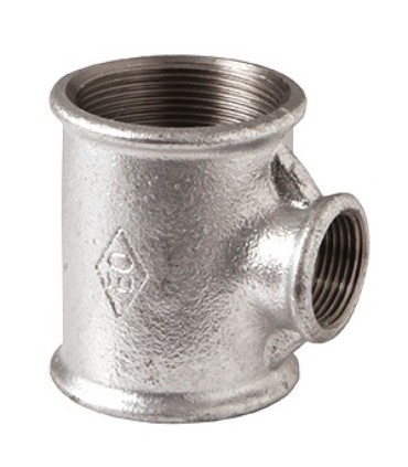 pieza en T reductora B - 3/4 x 1/2 x 3/4