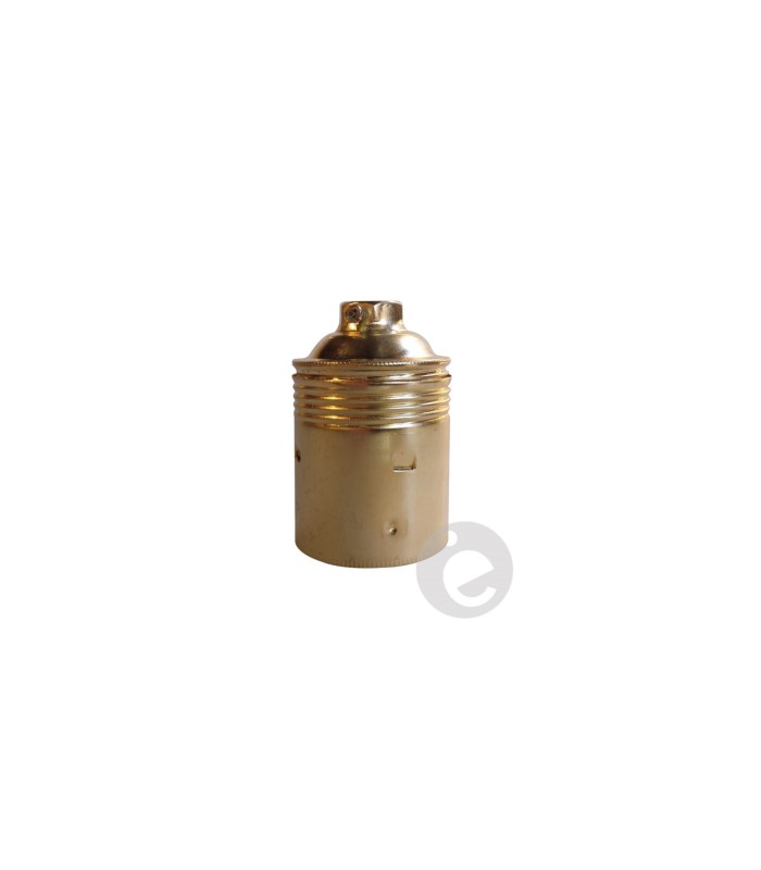Semi-threaded brass