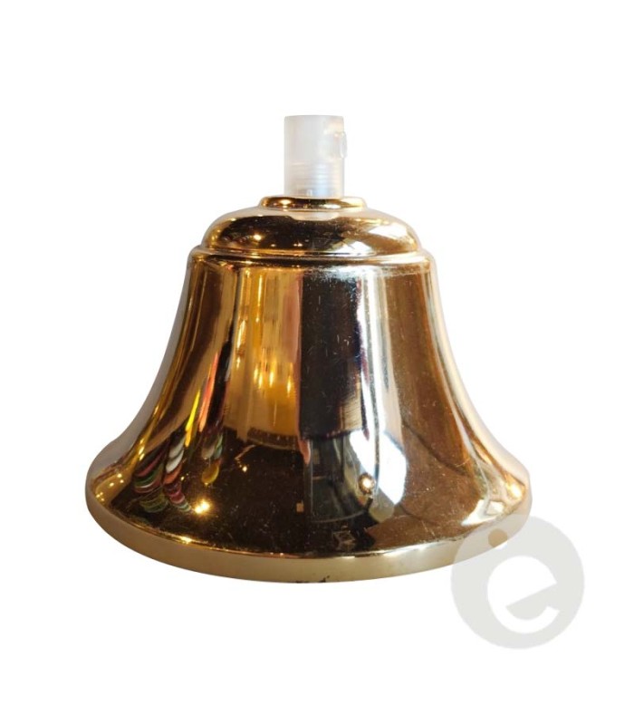 Metálico ondas oro 1 salida