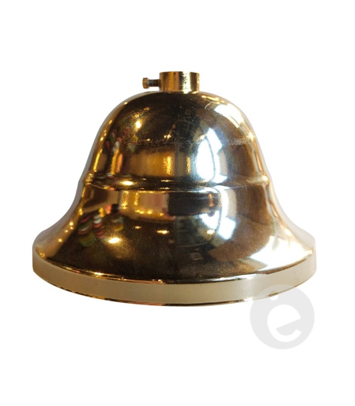 Metálico ondas oro 1 salida