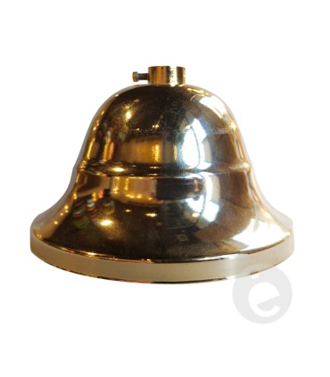 Metálico ondas oro 1 salida