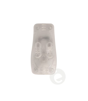 interruptor doble paso transparente