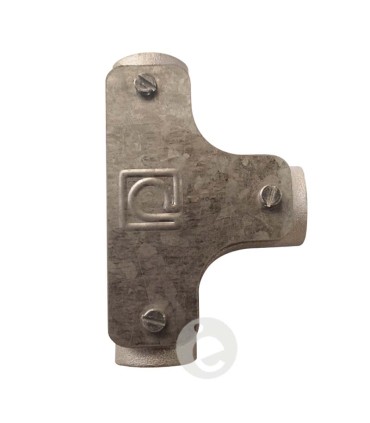 derivación T con tapa