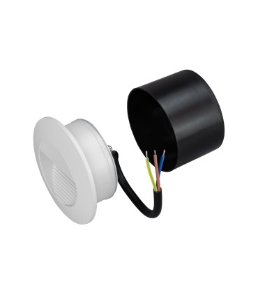 Empotrable redondo pared