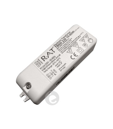 Round recessed transformer