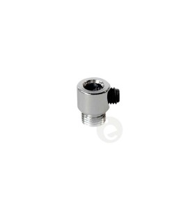 Threaded metal cable gland