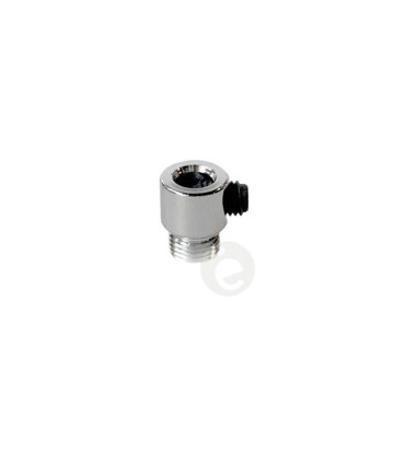 Threaded metal cable gland