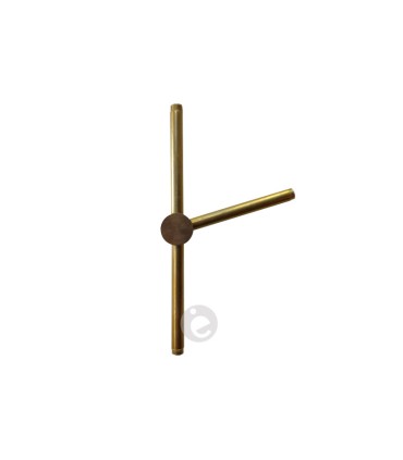 disco latón 3 salidas 80°